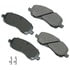 ACT866 by AKEBONO - ProACT Ultra Premium Ceramic Disc Brake Pad Kit