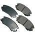 ACT924 by AKEBONO - ProACT Ultra Premium Ceramic Disc Brake Pad Kit