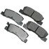 ACT325 by AKEBONO - ProACT Ultra Premium Ceramic Disc Brake Pad Kit