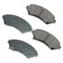 ASP699 by AKEBONO - Performance Ultra Premium Ceramic Disc Brake Pad Kit