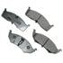 ASP730 by AKEBONO - Performance Ultra Premium Ceramic Disc Brake Pad Kit