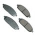 ASP1080 by AKEBONO - Performance Ultra Premium Ceramic Disc Brake Pad Kit
