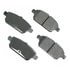 ASP1161 by AKEBONO - Performance Ultra Premium Ceramic Disc Brake Pad Kit