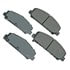 Akebono ASP1286 Disc Brake Pad Set Performance Ultra Premium Ceramic Disc Brake Pad Kit