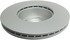 SP24197 by ATE BRAKE PRODUCTS - ATE Coated Single Pack Front  Disc Brake Rotor SP24197 for BMW