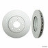 SP28176 by ATE BRAKE PRODUCTS - ATE Coated Single Pack Front  Disc Brake Rotor SP28176 for Mercedes Benz