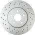 SP32100 by ATE BRAKE PRODUCTS - ATE Coated Single Pack Front Disc Brake Rotor SP32100 for Mercedes Benz