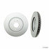 SP32158 by ATE BRAKE PRODUCTS - ATE Coated Single Pack Front  Disc Brake Rotor SP32158 for Mercedes Benz