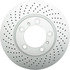 SP34101 by ATE BRAKE PRODUCTS - ATE Coated Single Pack Front Left Disc Brake Rotor SP34101 for Porsche