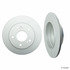 SP09114 by ATE BRAKE PRODUCTS - ATE Coated Single Pack Rear Disc Brake Rotor SP09114 for Chrysler, Mercedes Benz