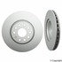 SP25158 by ATE BRAKE PRODUCTS - ATE Coated Single Pack Front  Disc Brake Rotor SP25158 for Audi, Volkswagen