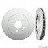 SP26116 by ATE BRAKE PRODUCTS - ATE Coated Single Pack Front  Disc Brake Rotor SP26116 for Mercedes Benz