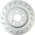 SP26137 by ATE BRAKE PRODUCTS - ATE Coated Single Pack Rear Disc Brake Rotor SP26137 for Mercedes Benz