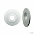 SP12106 by ATE BRAKE PRODUCTS - ATE Coated Single Pack Front Disc Brake Rotor SP12106 for Audi, Volkswagen
