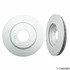 SP22160 by ATE BRAKE PRODUCTS - ATE Coated Single Pack Front  Disc Brake Rotor SP22160 for BMW