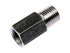 47155 by DORMAN - Transmission Line Connector with a 5/16 in. Tube and 1/4 - 18 in Thread.