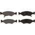 Bendix MRD649 Disc Brake Pad Set Global Semi-Met Disc Pad