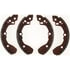 Bendix RS806 Drum Brake Shoe Global Relined Shoe Set