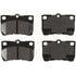 Bendix RD1113 Disc Brake Pad Set Global Ceramic Disc Pad S