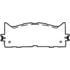 RD1222 by BENDIX - GLOBAL ORGANIC PAD