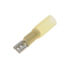 Dorman 85256 Female Disconnect Terminal 12-10 Gauge Female Waterproof Disconnect, Pack of 7, Yellow
