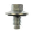 Dorman 090-060 Engine Oil Drain Plug Oil Drain Plug Pilot Point Inset Gasket M12-1.75, Head Size 14Mm