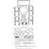 Fel-Pro CS 7583 Engine Conversion Gasket Set Conversion Gasket Set