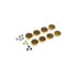 Dorman 567-011 Engine Expansion Plug Kit Ford Brass Expansion Plug Kit, 17 Expansion Plugs, 5 Pipe Plugs