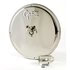 12293-3 by GROTE - 8" Round Convex Mirrors with Center-Mount Ball-Stud - w/ Attached "L" Bracket, Stainless Steel, Multi Pack