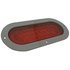 535923 by GROTE - SuperNova Oval LED S/T/T, Lamp, Red w/ Gray Theft-Resistant Flange
