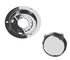 65593 by GROTE - Theft-Resistant Mounting Flange & Pigtail Retention Cap For 2 1/2in. Round Lights, Chrome (43163 + 93673)