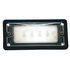 61760-3 by GROTE - Courtesy and Dome Rectangular LED Lamp, Courtesy, Rectangular, Red/White, 6 Diodes, 10 to 30-Volt, 150 Lumens, Black