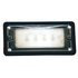 61890 by GROTE - Dome Light - Rectangular, LED, Blue/White, 10-32V, Screw Mount