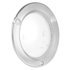 61G91 by GROTE - Dome Light - 4 in. dia. Round, LED, White, Integrated Flange, Hardwired