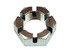 615-009 by DORMAN - Spindle Nut 1 In.-14 Hex 1-1/2 In.