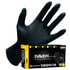 66518 by SAS SAFETY CORP - Raven Nitrile Disposable Glove (Powder-Free) - Black, 6 mil Thick, 100 Gloves/Box, Large (L)