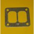 Caterpillar-Replacement 1P0451 Turbocharger Gasket 1.92 MM Thick Dual Throat Turbocharger Exhaust Flange Mounting Gasket
