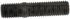 610-0446.10 by DORMAN - 3/4-10 Double Ended Stud 0.75 In. - Knurl, 3.2 In. Length