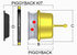 LP3030K by HALDEX - Air Brake Spring Brake - Type 30/30, 2.5" Stroke, with Bolted Clampband and Diaphragm