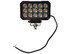 1492196 by BUYERS PRODUCTS - Flood Light - 6 inches, Rectangular LED, Ultra Bright