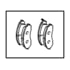 MR569403 by CHRYSLER - Disc Brake Kit - Front, fits 2001-2005 Chrysler Sebring and Dodge Stratus