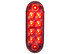 5626553 by BUYERS PRODUCTS - Brake / Tail / Turn Signal Light - 6 in., Clear Lens, Oval, with 10 LEDS