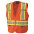 V1021150U-XL by PIONEER SAFETY - Zip-Up Break Away Safety Vest