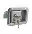 L1833 by REDNECK TRAILER - 2 3/4 x 3 3/4 Locking Stainless Steel Flush Latch(Junior) w/Inside Release