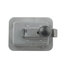 L1930 by REDNECK TRAILER - 2 3/4 x 3 3/4 Locking Steel Flush Latch(Junior) w/Inside Release