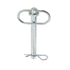 Redneck Trailer 58H Trailer Hitch Pin Trailer Hitch Pin with Pin Keeper, 5/8" x 4 1/2"