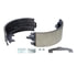 BP04-340 by TRAILER PARTS PRO - Redline 12 1/4x4 10K HD Repl Shoes for Dexter LH Hyd Brakes