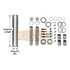 E-6875C by EUCLID - Steering King Pin Kit - with Composite Ream Bushing