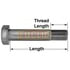 E-5428 by EUCLID - Insulator Box Bolt, 7/8 -14 x 8 Long