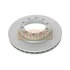 E-14557A by EUCLID - Disc Brake Rotor - 15.38 in. Outside Diameter, Hat Shaped Rotor
